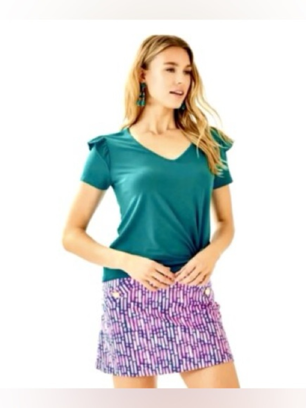 lilly pulitzer madison skort slathouse stripe XS New NWT skirt mandevilla pink